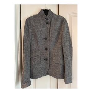 Rag and Bone Gray Flannel Blazer Jacket
